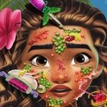Игра Лечить Кожу Принцессе Моане